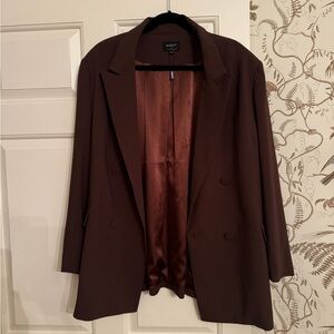 Bardot Brown Blazer